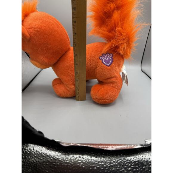 Disney Palace Pets Treasure Ariel’s Cat Plush ~ Orange Kitty Blue Eyes 11” - Picture 5 of 5